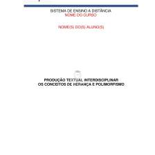 Projeto Integrado cursos da área de Ti: Os conceitos de herança e polimorfismo