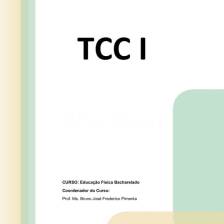 TCC I Educação Física Bacharelado