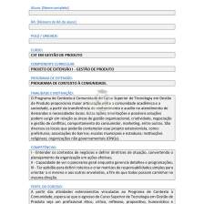 Projeto de extensão I Gestão de Produto