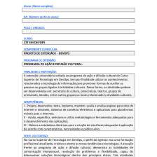 portfólio projeto de extensão i devops