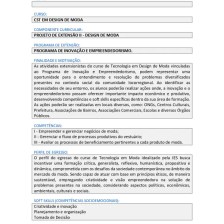 projeto de extensão ii design de moda