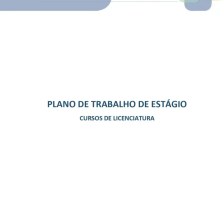 Plano de trabalho de estágio cursos de licenciatura: Estágio curricular obrigatório IV: língua espanhola no ensino médio