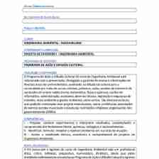 Projeto de Extensão I - Engenharia Ambiental