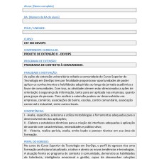 Projeto de Extensão II - Devops