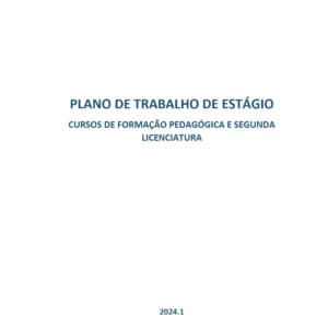 Estágio I Anos finais do ensino fundamental Ciências Biológicas