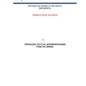 Portfólio Fome no Brasil